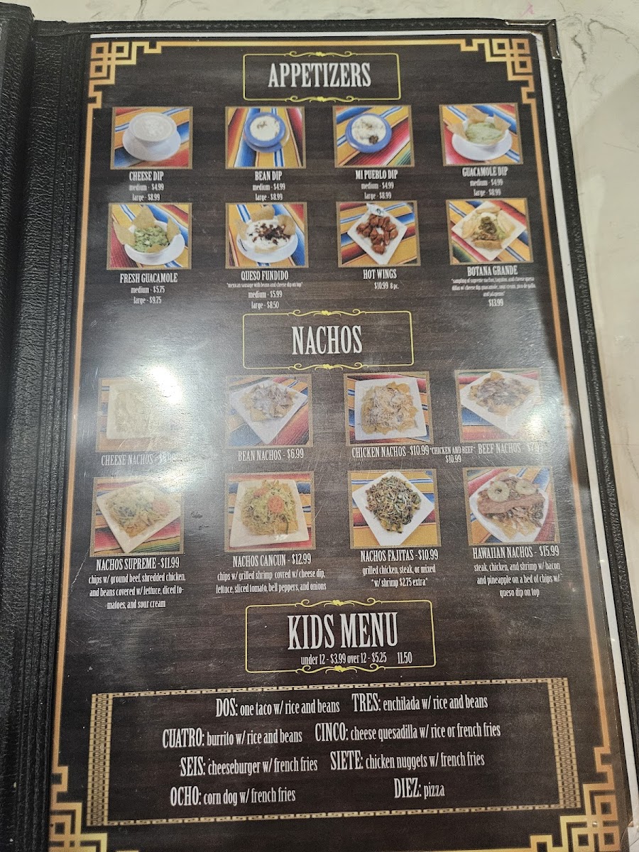 Las Brisas Mexican Restaurant Menu - Image 2