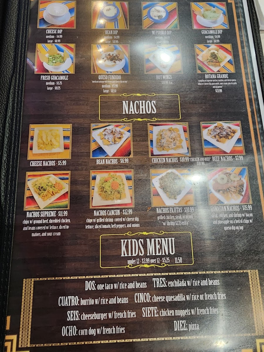 Las Brisas Mexican Restaurant Menu - Image 4